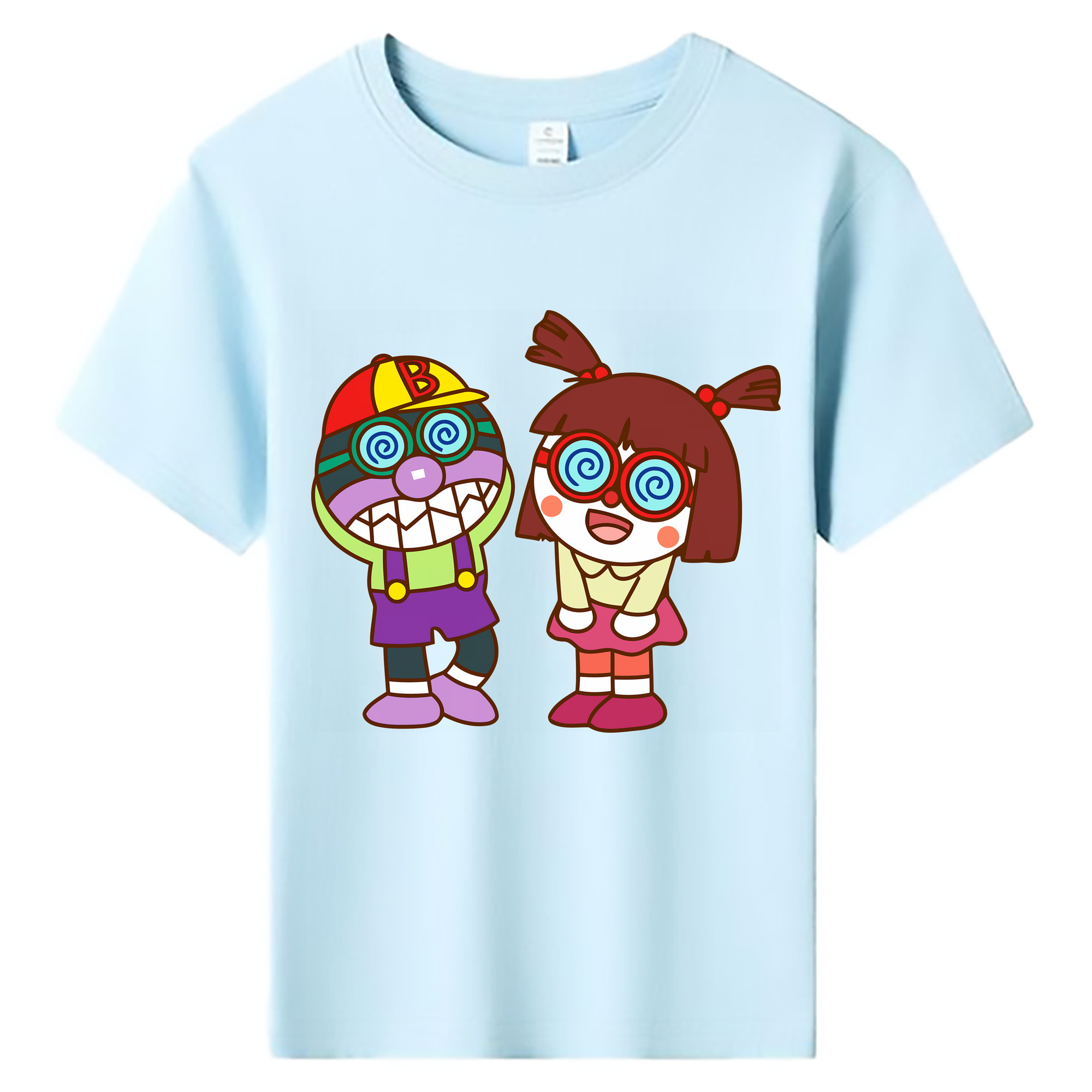 （画像用） アンパンマン Anpanman 綿100％キッズTシャツ（フロントプリント）